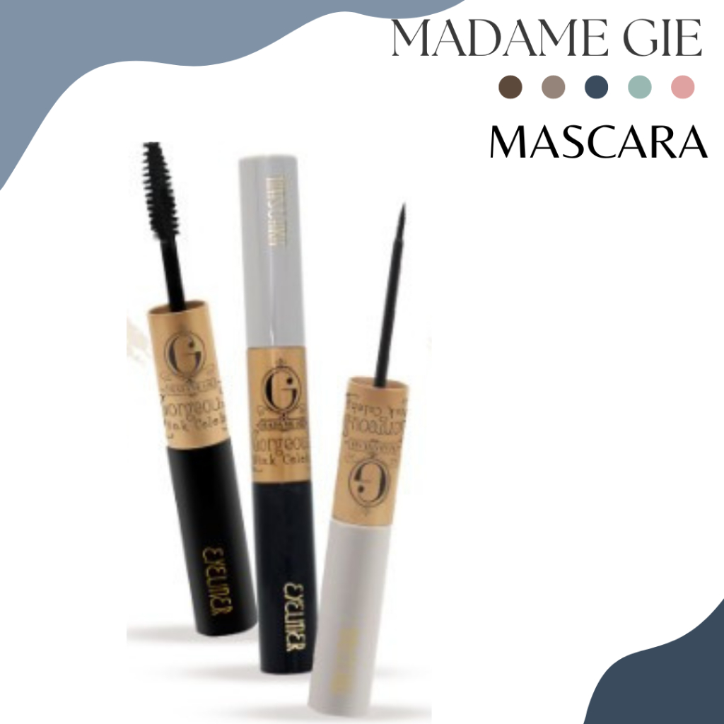 Jual Madame Gie Wink Celebs Mascara Eyeliner 2 in 1 Shopee