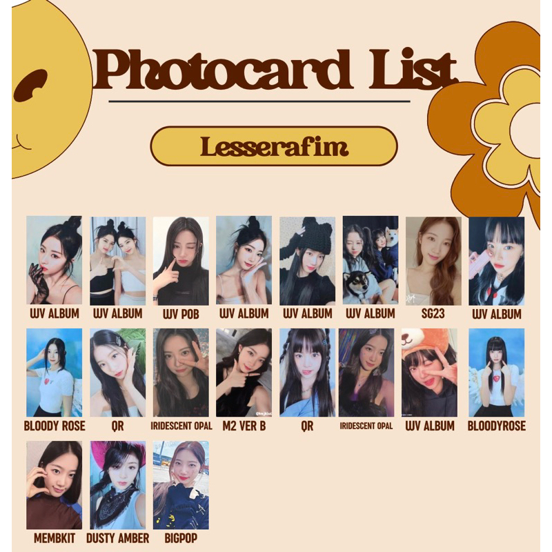 Jual Lesserafim Terlengkap & Harga Terbaru Mei 2026 | Shopee Indonesia