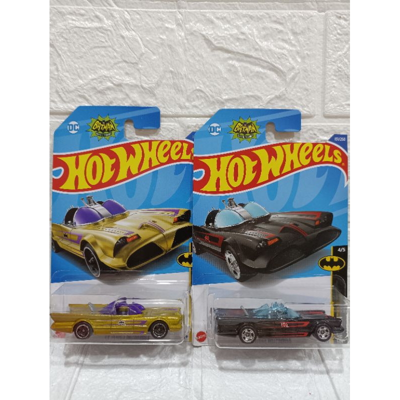 Hot Wheels Tv Series Batmobile Dorado | Cuotas Sin Interés