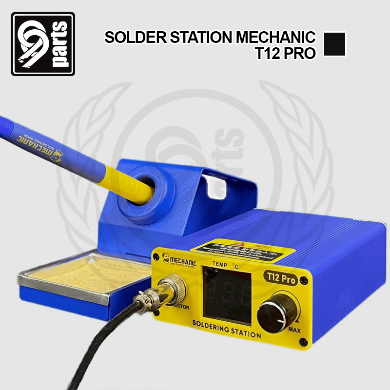 Jual Solder Station Mechanic T12 Pro Plus 1 Mata Solder T12 Shopee