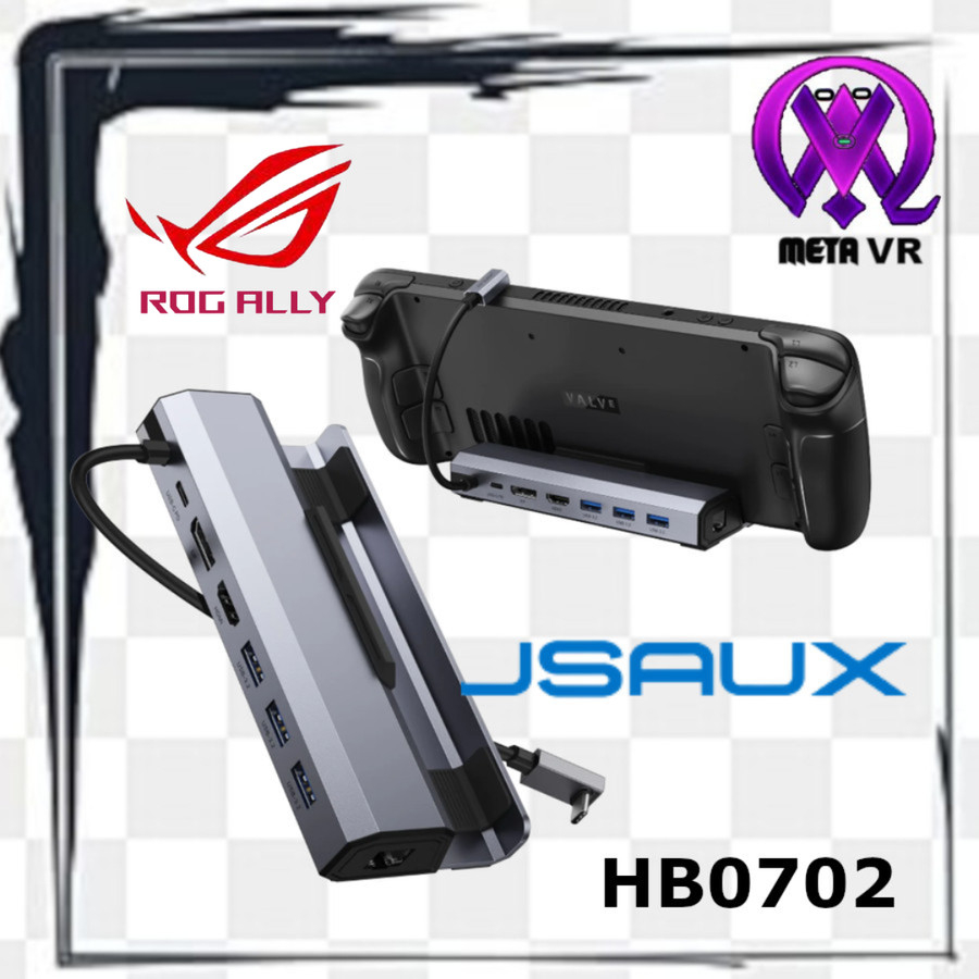 Jual JSAUX 7 In 1 Docking Station HB0702 For ROG Ally | Shopee Indonesia