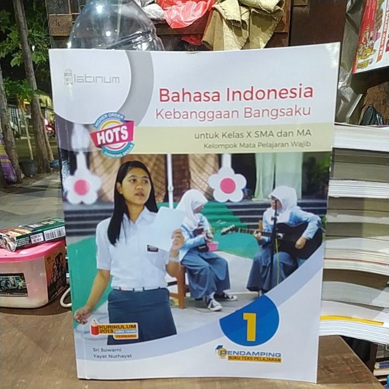 Jual Buku bahasa Indonesia untuk SMA MA kelas 1 (original) | Shopee ...