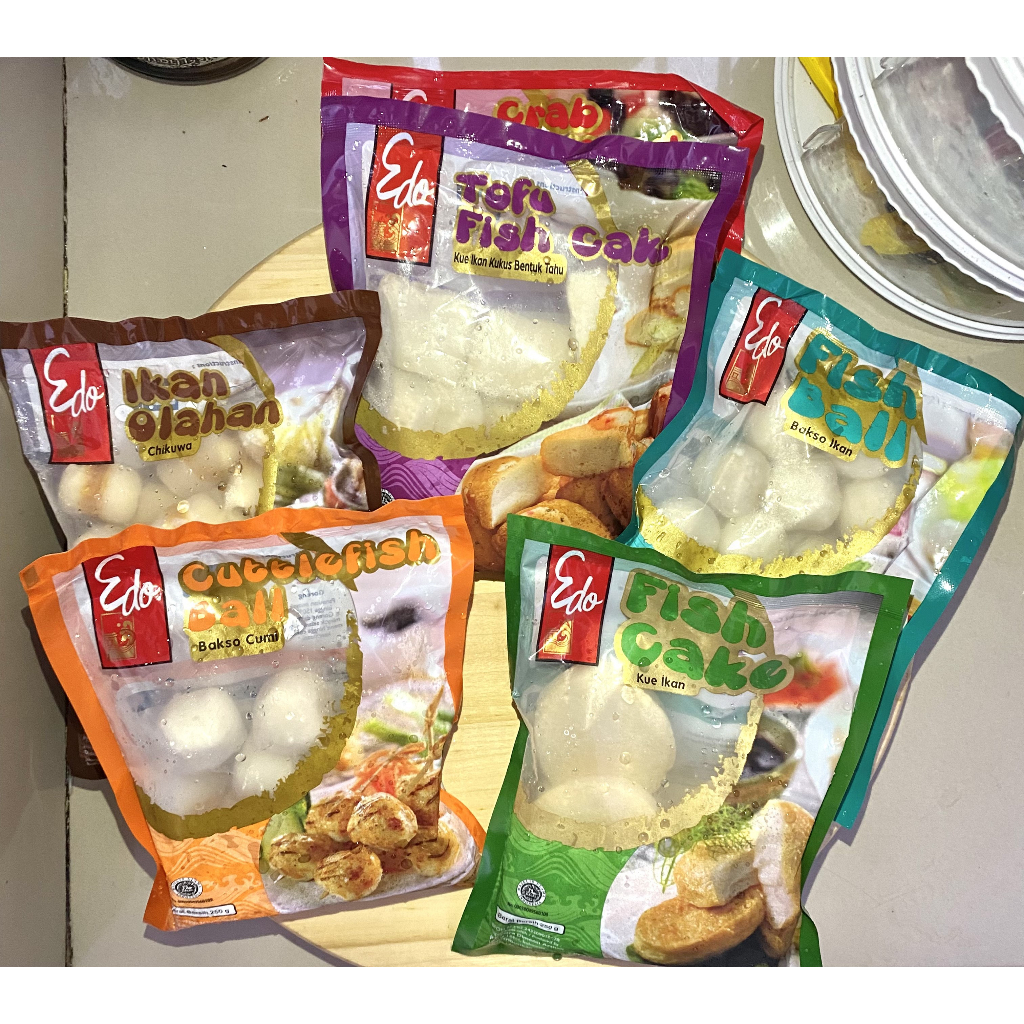 Jual Edo Aneka Seafood Olahan 250gr Frozen Food Halal Shopee Indonesia