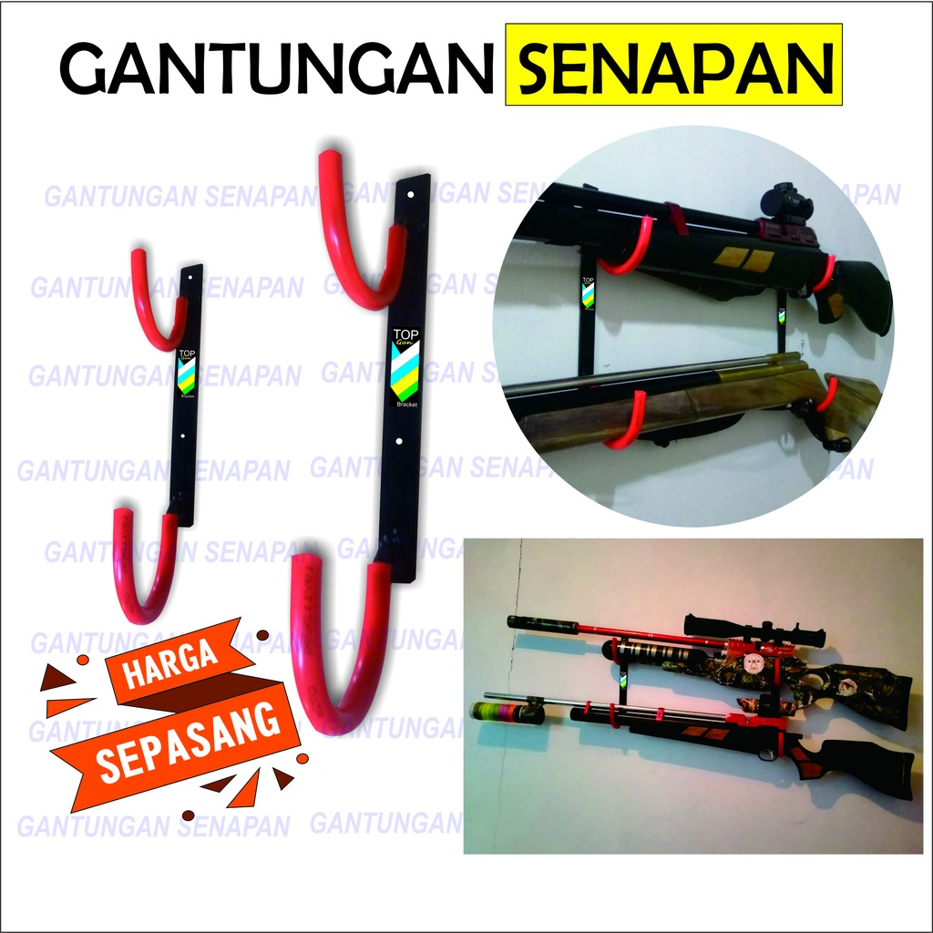 Jual Rak Stand Display Gantungan Senapen Dan Barang Pajangan Lain Nya Dua Susun Rak