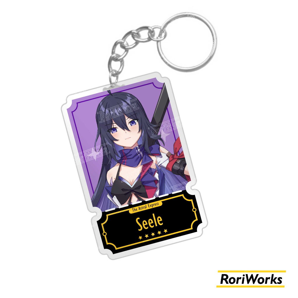 Jual Keychain Anime - Seele | Honkai Star Rail | Shopee Indonesia