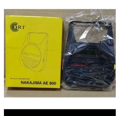Jual Pita Mesin Tik/NAKAJIMA Typewriter/Ribbon NAKAJIMA AE 800/830/Pita ...