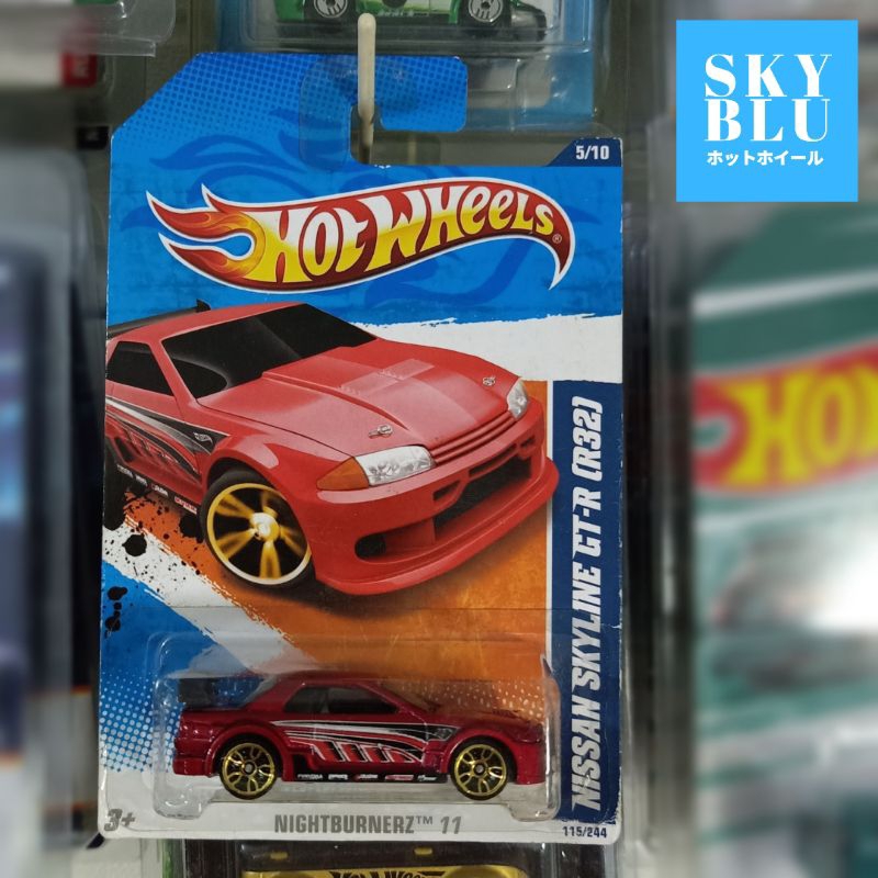 Jual Hot Wheels Nissan Skyline Gt R R Red Nightburnerz Series Shopee Indonesia