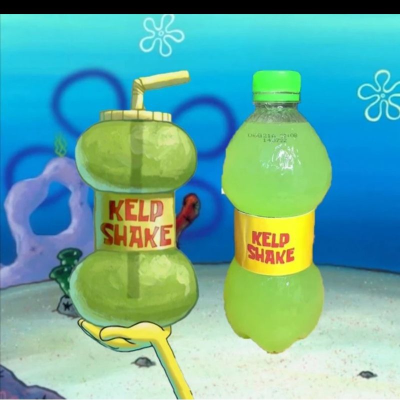 Jual Kelp Shake Spongebob Shopee Indonesia