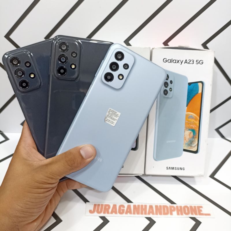 Jual SAMSUNG GALAXY A23 5G NFC 8/128GB + 6/128GB HP SECOND FULLSET ...