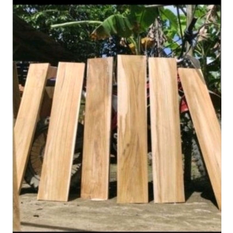 Jual Papan Kayu Jati Perhutani Tpk Ukuran Custom | Shopee Indonesia