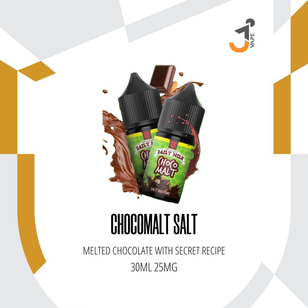 Jual CHOCO MALT SALT 30ML BY DJI E-LIQUID VAPORIZER | Shopee Indonesia
