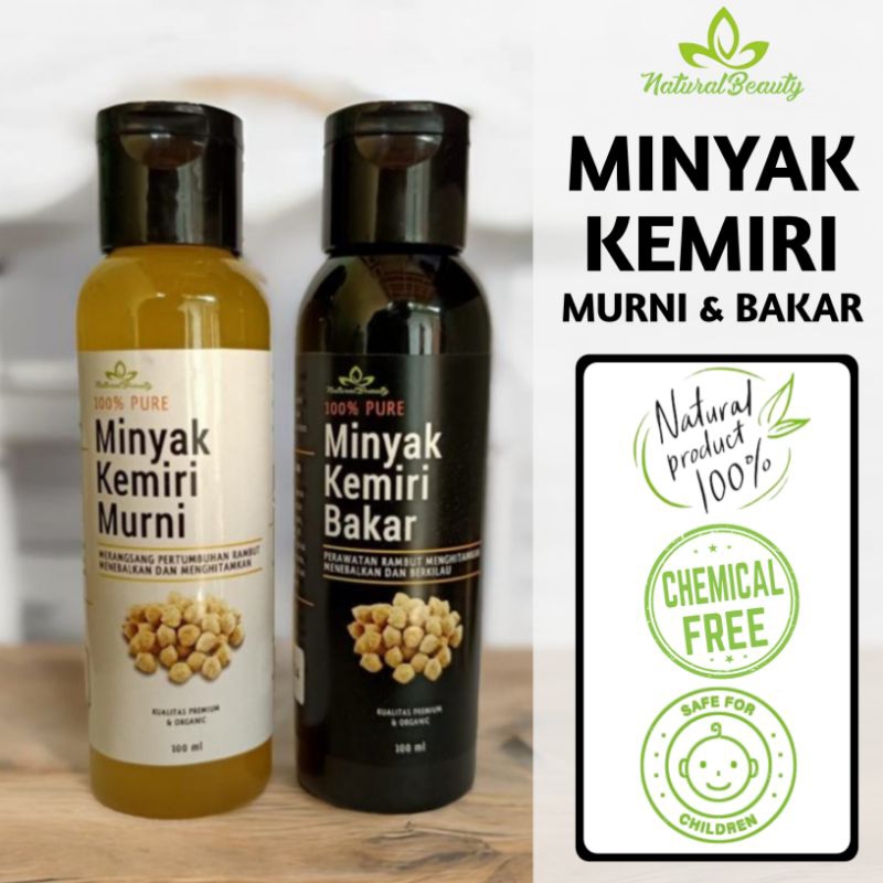 Jual MINYAK KEMIRI MURNI & BAKAR ASLI Penumbuh Dan Penebal Rambut Anak ...