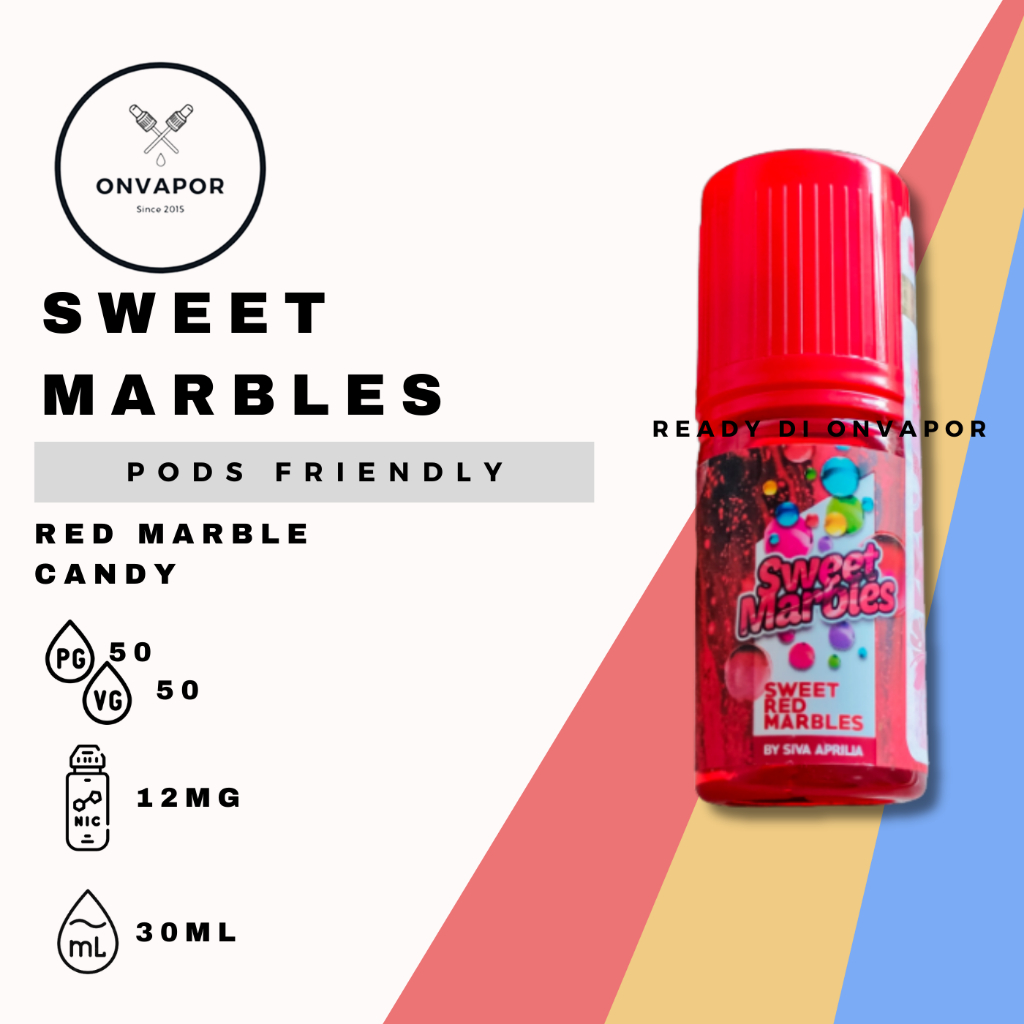 Jual Sweet Red Marbles Pods Friendly Shopee Indonesia