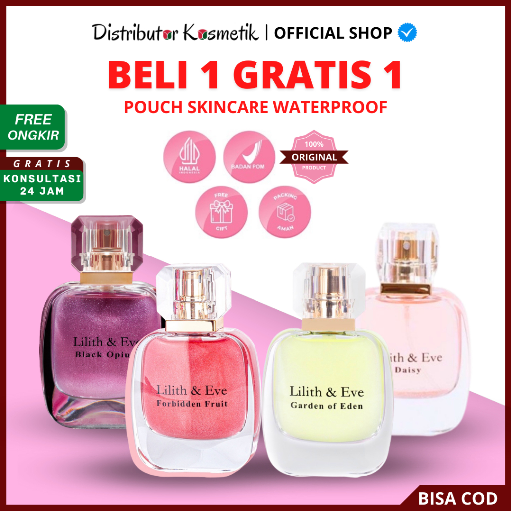 Jual [ FREE ONGKIR ] Lilith & Eve Black Opium, Daisy, Forbidden Fruit ...