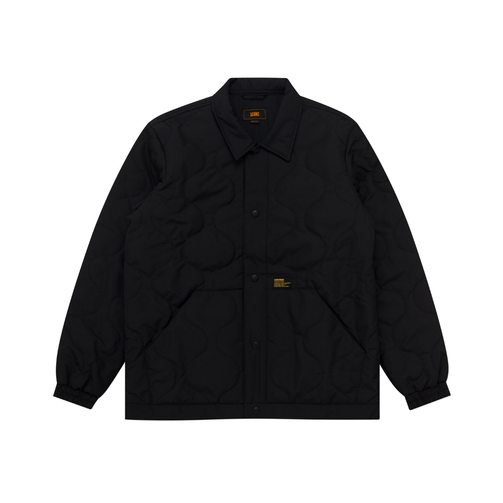 Jual Screamous Quilted Jacket JAVI BLACK | Shopee Indonesia