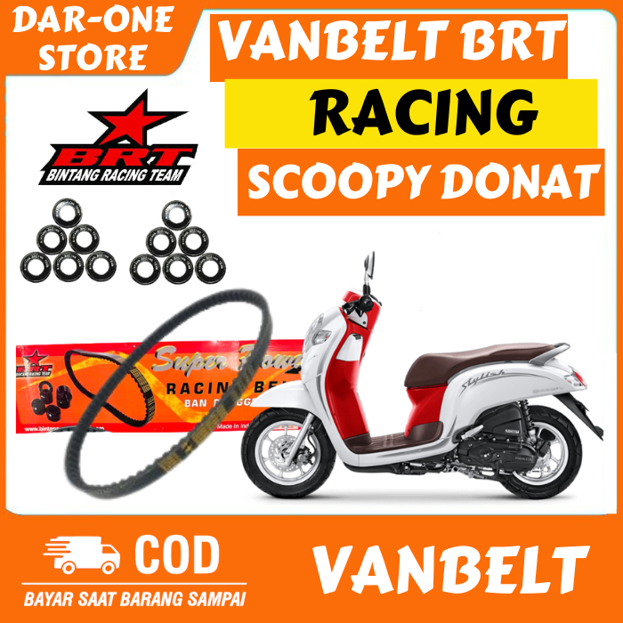 Jual VANBELT PLUS ROLLER BRT RACING ORIGINAL HONDA SCOOPY DONAT 2017 ...