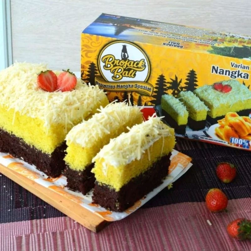 Jual BROJACK BALI BROWNIES KUE NANGKA | Shopee Indonesia