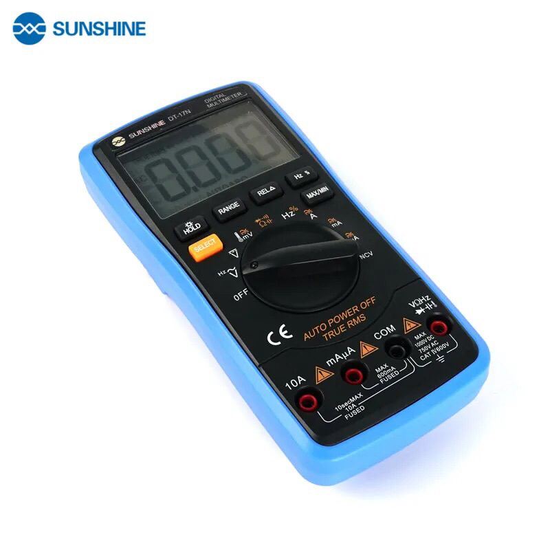 Jual MULTIMETER DIGITAL SUNSHINE DT-17N / MULTITESTER DIGITAL SUNSHINE ...