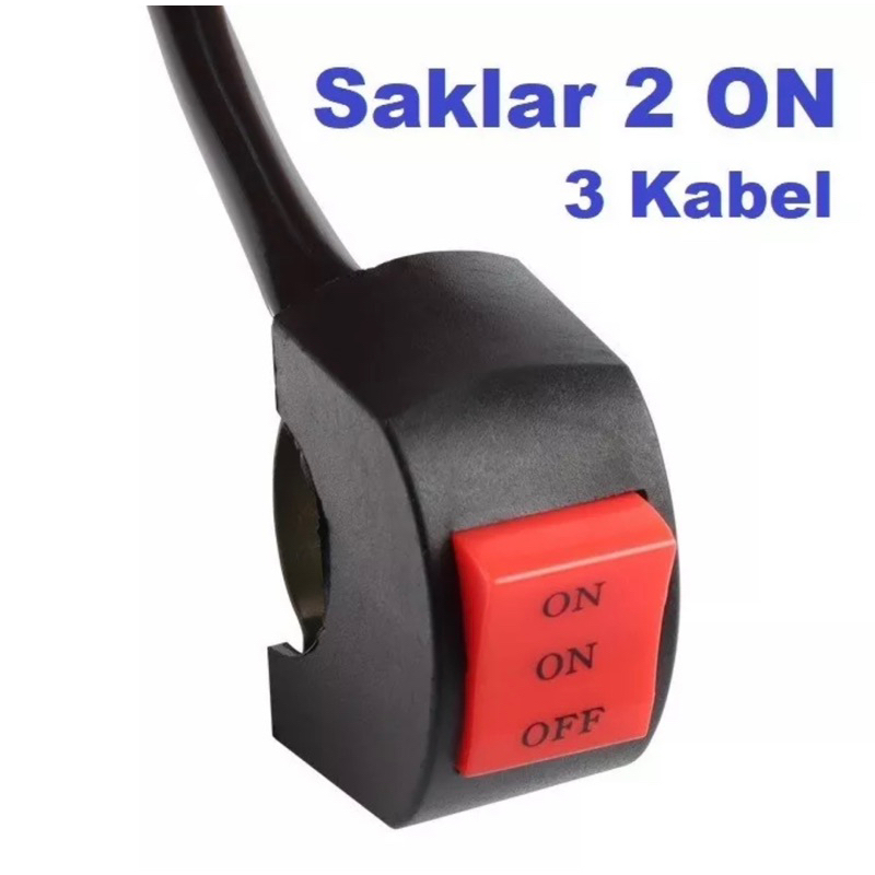 Jual SAKLAR TOMBOL ON OFF DAN ON ON OFF 2 DAN 3 KABEL UNIVERSAL SEMUA ...