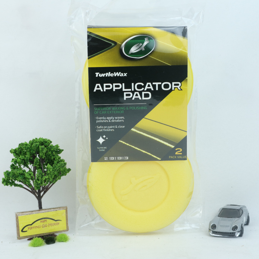 Jual Turtle Wax Aplicator Pad Waxing Polishing Pc Inchi Busa Poles