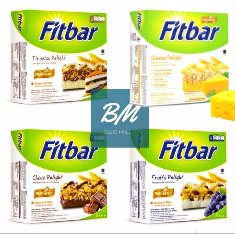 Jual Fitbar Multigrain 1 Box (isi 5 Pcs) | Shopee Indonesia