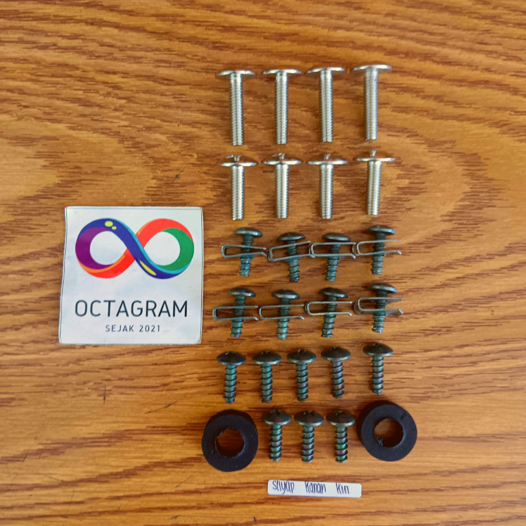 Jual Gratis Ongkir/ Baut Jupiter Jupiter z1 Full Set/ Full Body Jupiter