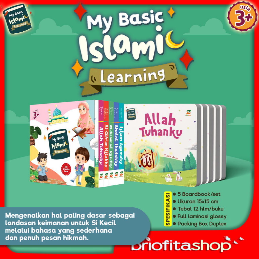 Jual Buku Bacaan Anak My Basic Islamic Learning Penerbit Ziyad | Shopee ...