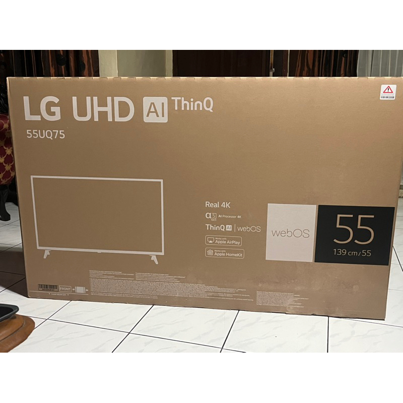 Jual LG UHD Smart TV 4K 55 inch / 55UQ75 / 55UQ7500PSF Shopee Indonesia