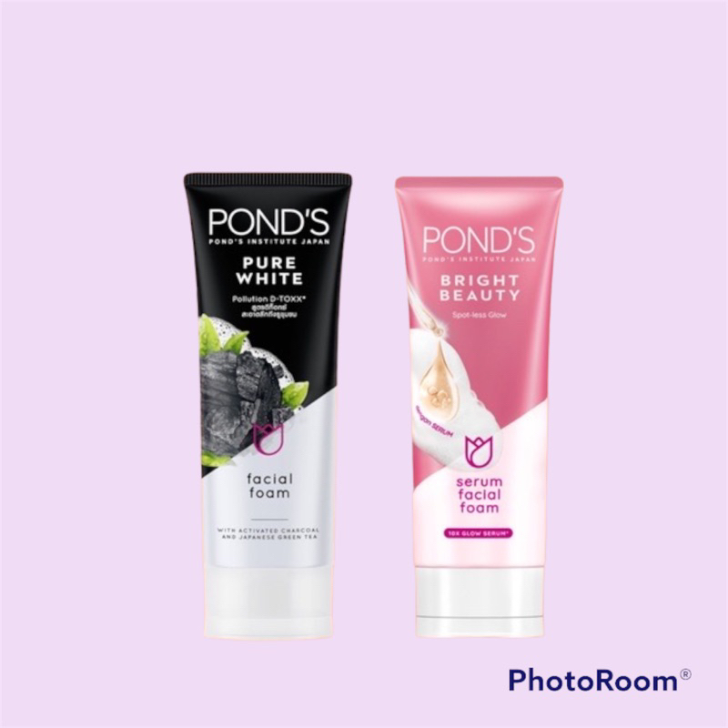 Jual PONDS Pond's BRIGHT BEAUTY PURE WHITE FACIAL FOAM 100gr 100ml ...