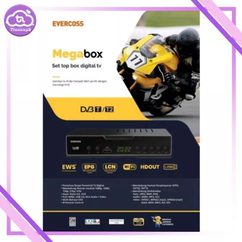 Jual Set top box SNI rekomendasi kominfo Anti Panas Shopee Indonesia