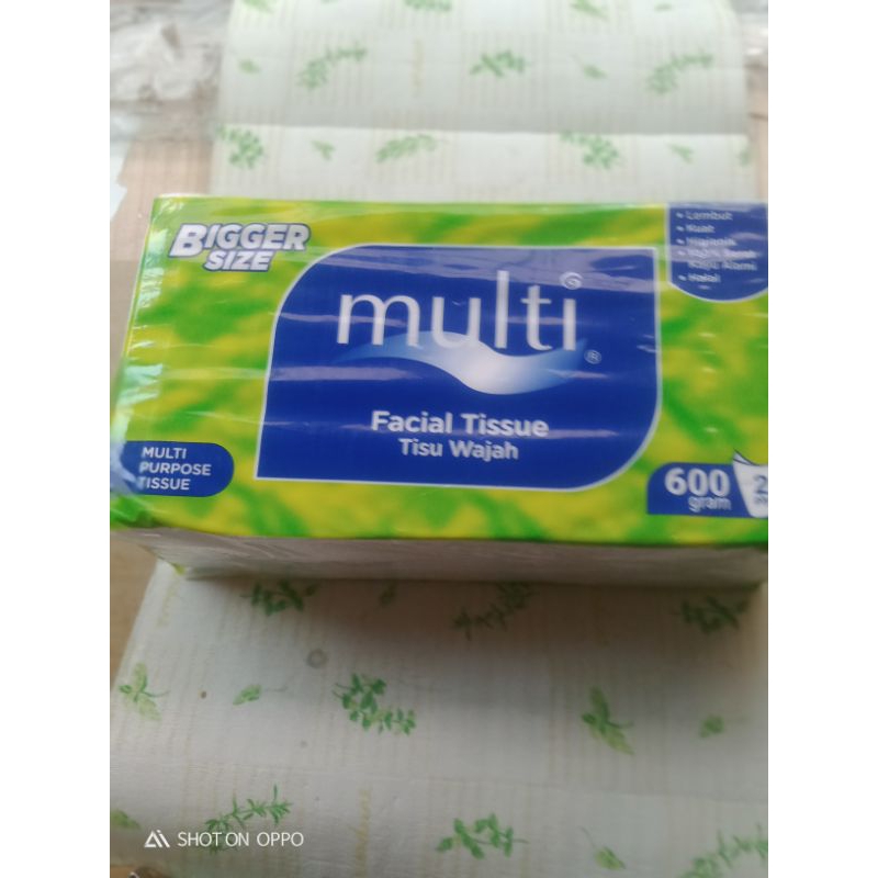Jual MULTI FACIAL TISSUE 600 GR | Shopee Indonesia