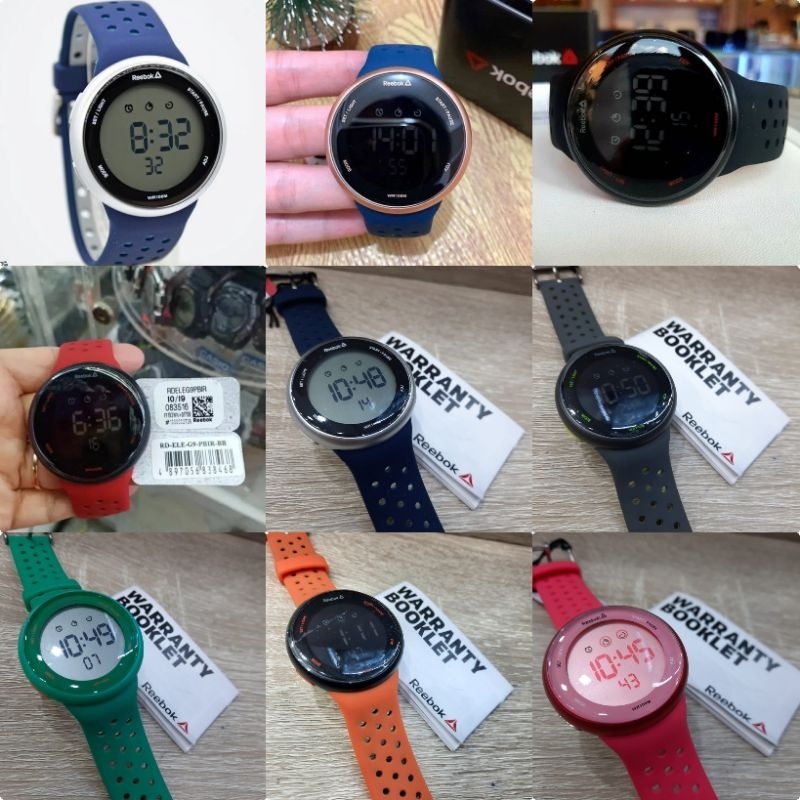 Jual jam tangan unisex reebok rd ele rd sqe originap garansi resmi ...