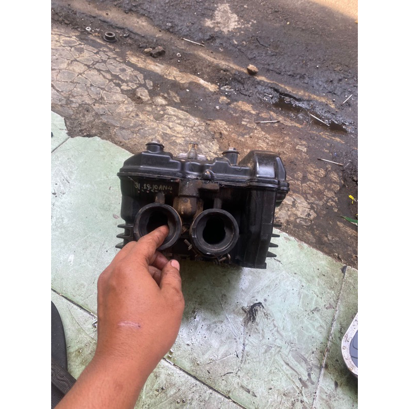 Jual Blok Head Ninja 250 FI full isian (MOHON KONFIRMASI STOK) Shopee