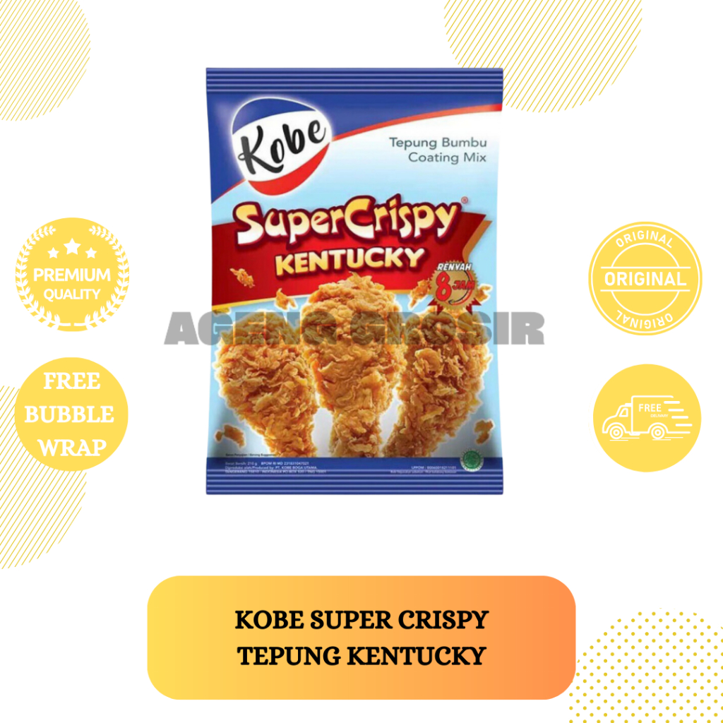 Jual Kobe Tepung Bumbu Super Crispy Kentucky 200g Shopee Indonesia