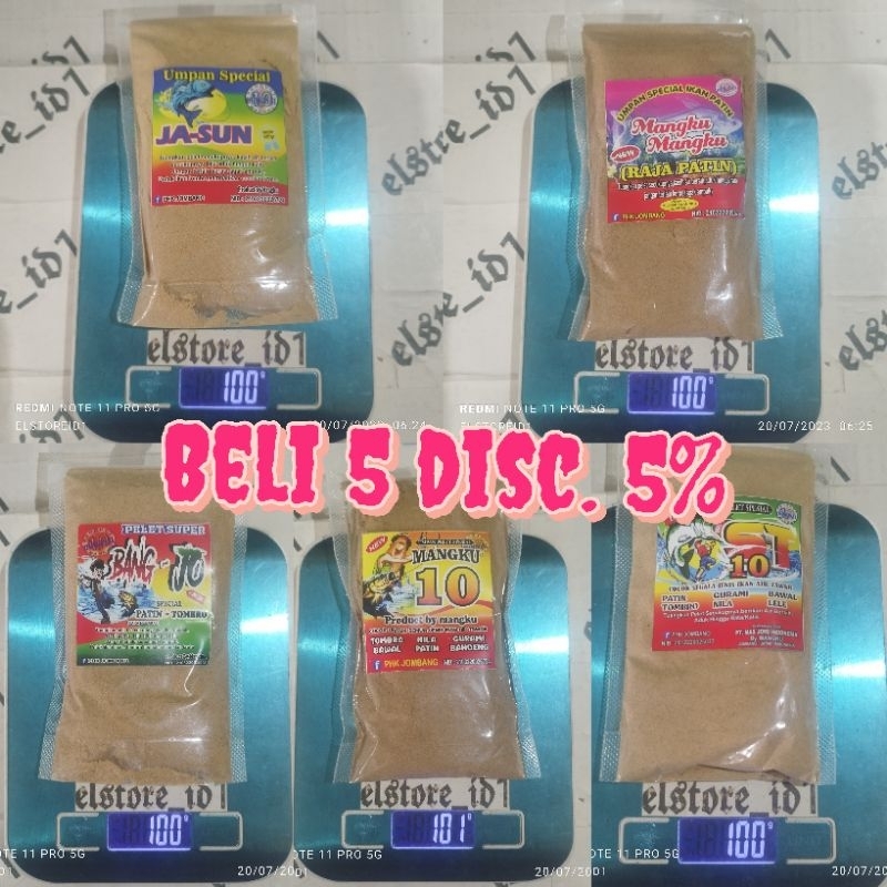 Jual Umpan Pancing Praktis MANGKU Mangku 10 Ja-sun Raja Patin Bang-jo ...