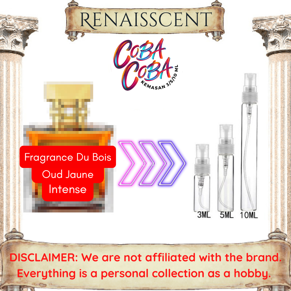 Jual Fragrance Du Bois Oud Jaune Intense EDP Vintage (GD) Shopee