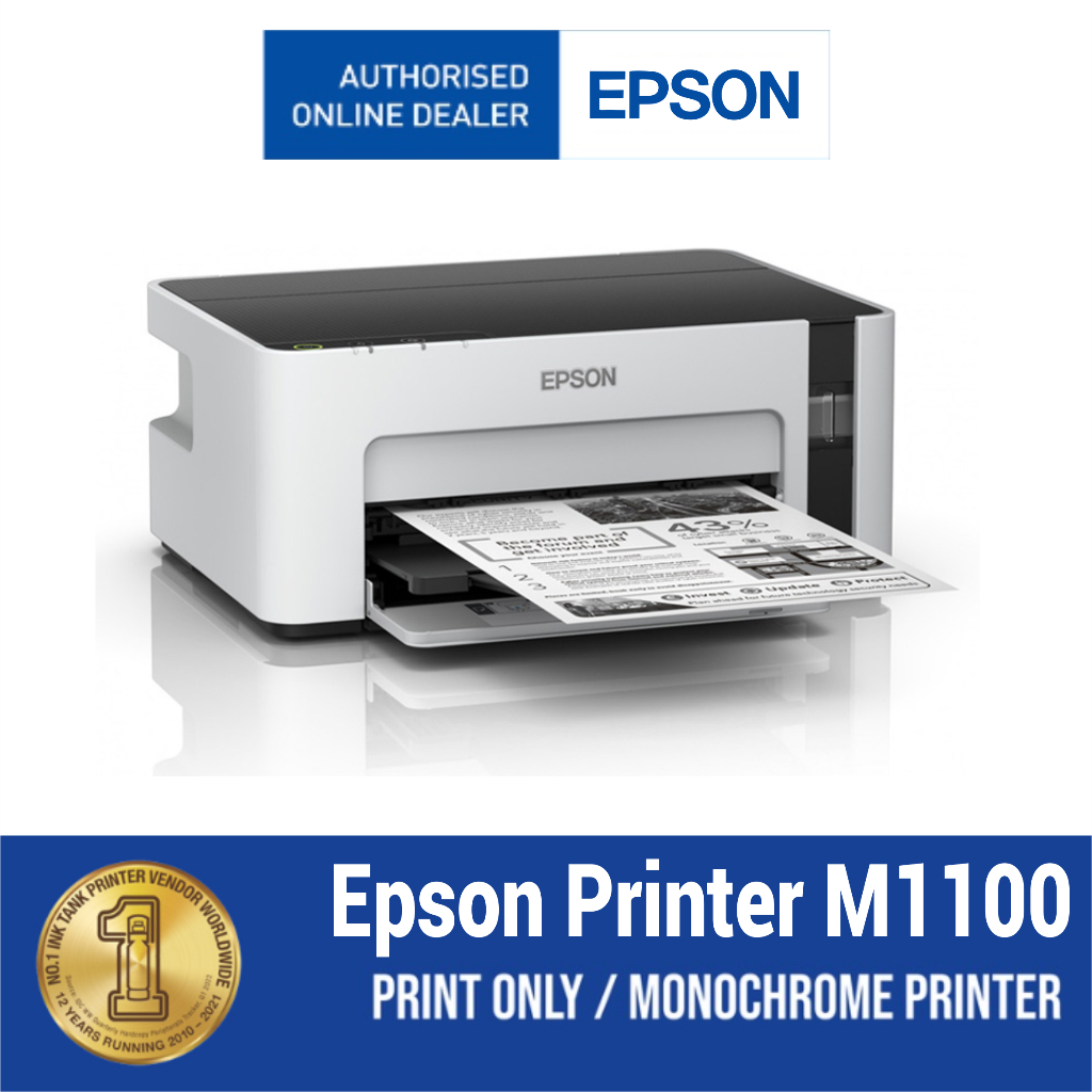 Jual Printer Epson M1100 Monochrome - Only Print | Shopee Indonesia