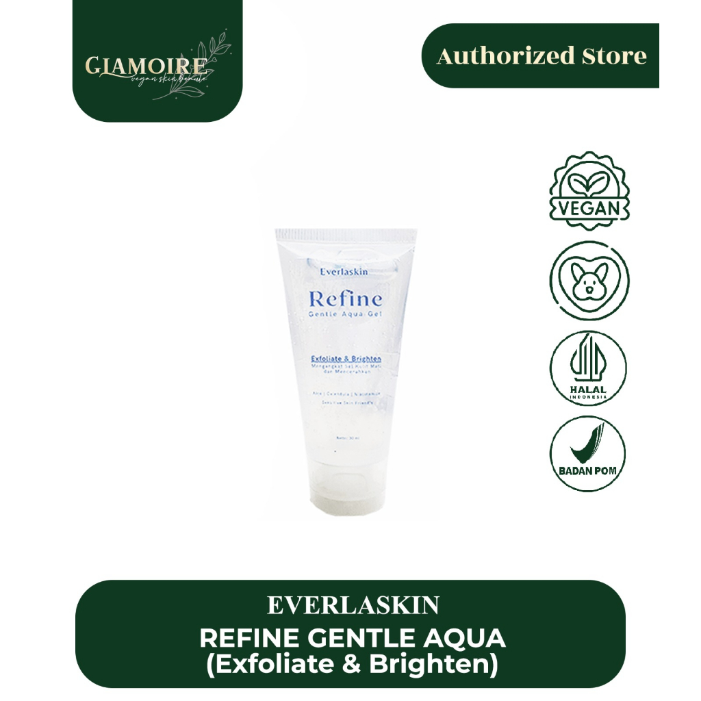 Jual Glamoire EVERLASKIN Refine Gentle Aqua Gel Face and Body