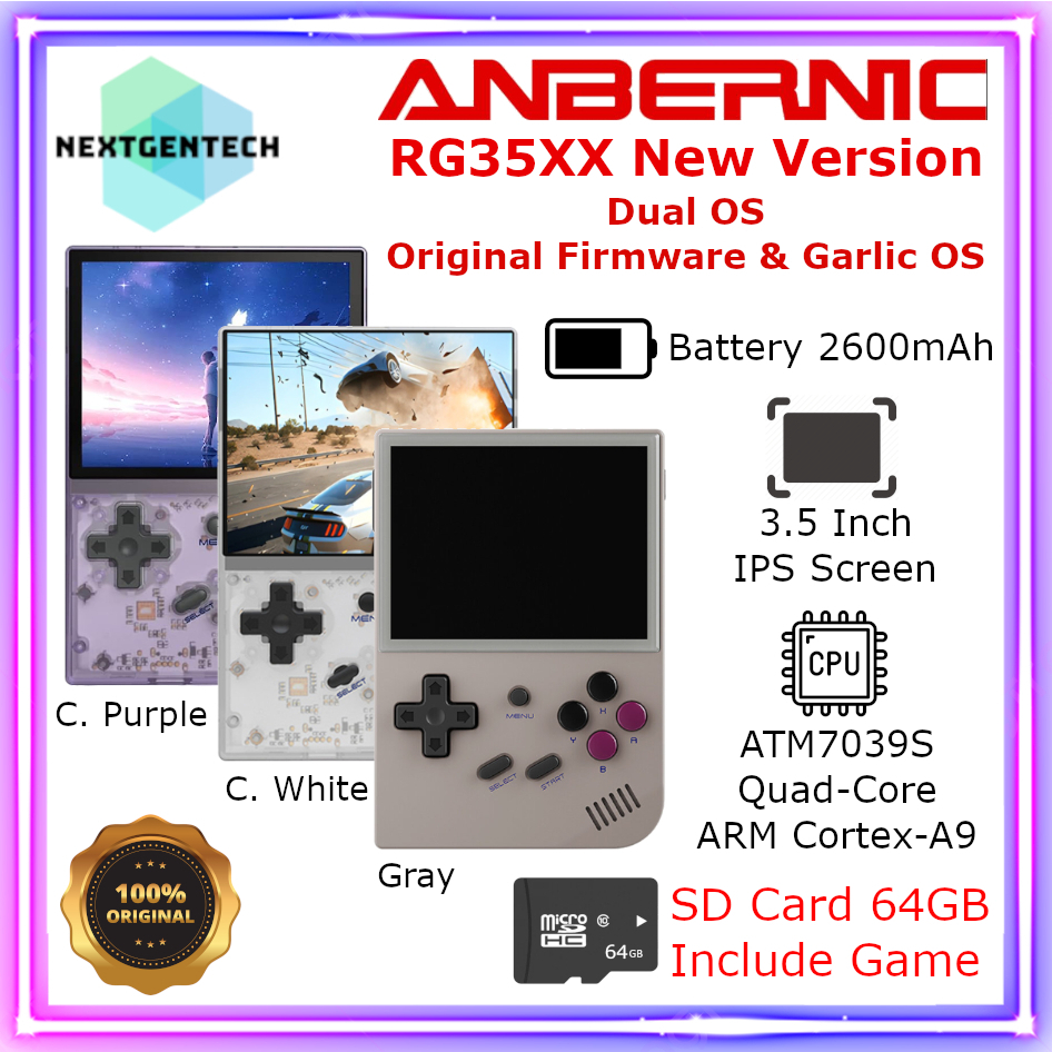 Jual Anbernic RG35XX Retro Handheld Console Mini Portable Video Game ...