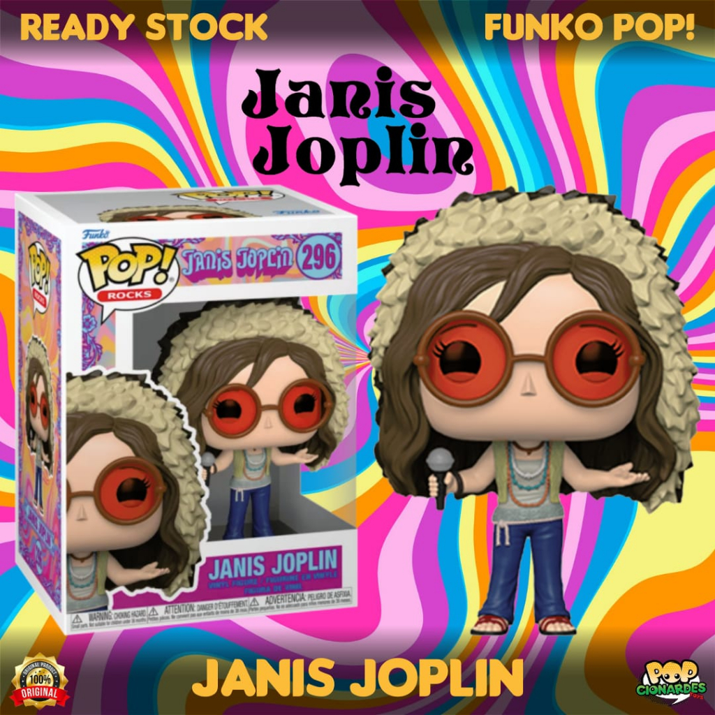 Jual Funko POP Rocks - Janis Joplin - Janis Joplin #296 | Shopee Indonesia