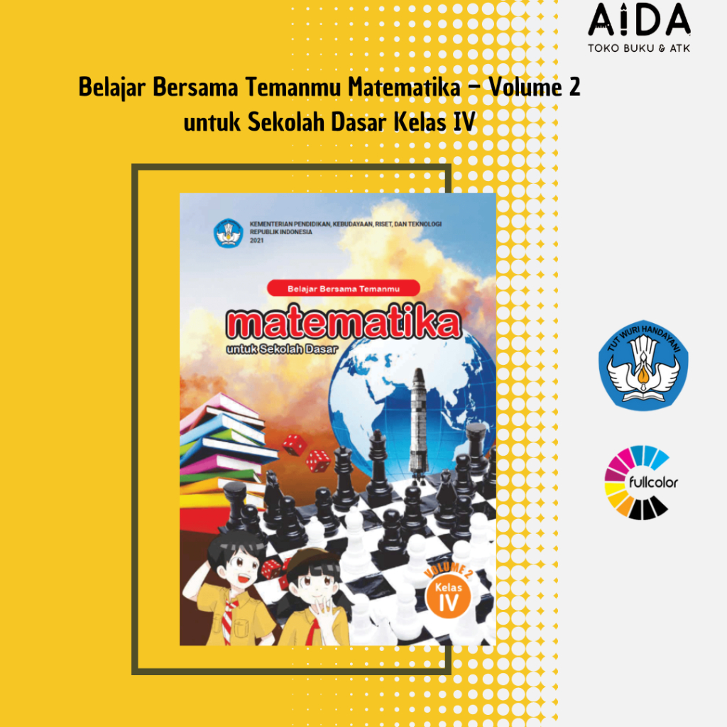 Jual Buku Pendidikan Kurikulum Merdeka Sd Matematika Kelas 4 Volume 2