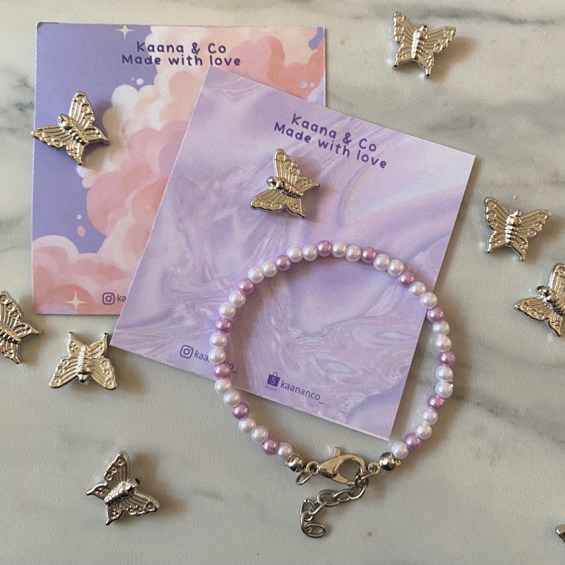 Jual [PART 1 - SPECIAL PEARL BEADS EDITION] Beads Bracelet | Korean ...
