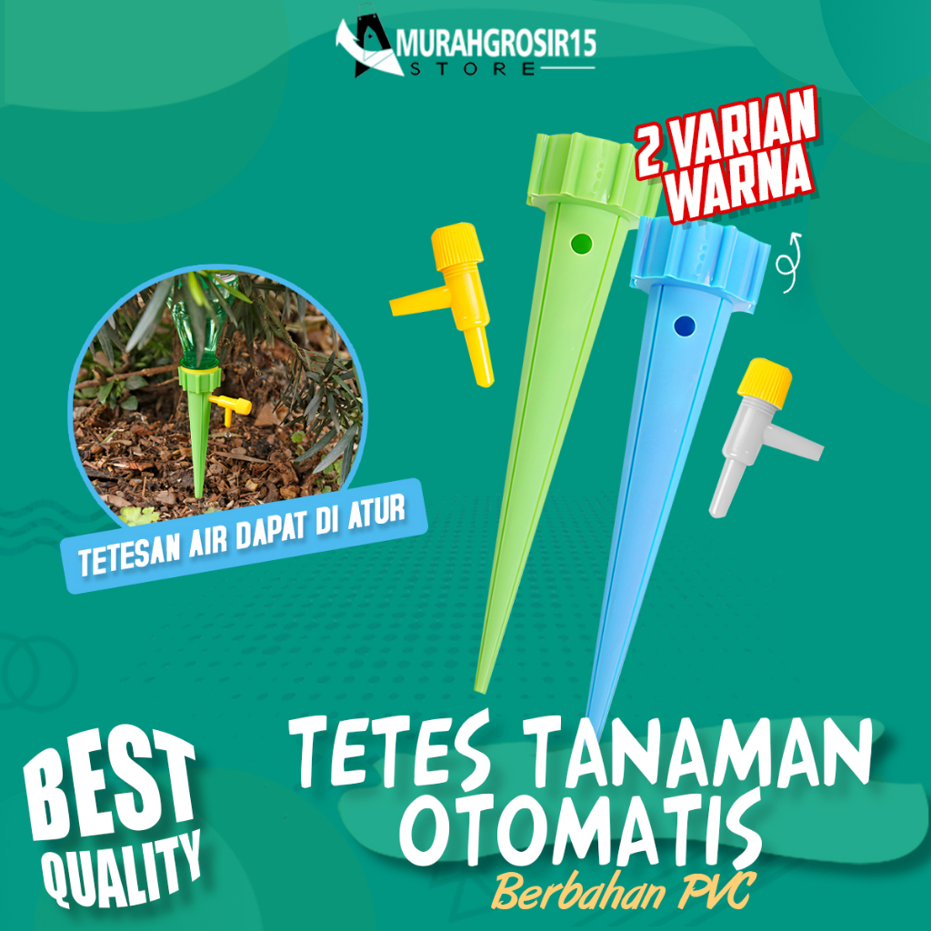 ALAT TETES TANAMAN OTOMATIS / ALAT SIRAM TANAMAN / KRAN TAMAN / IRIGASI KEBUN TETES TANAMAN OTOMATIS