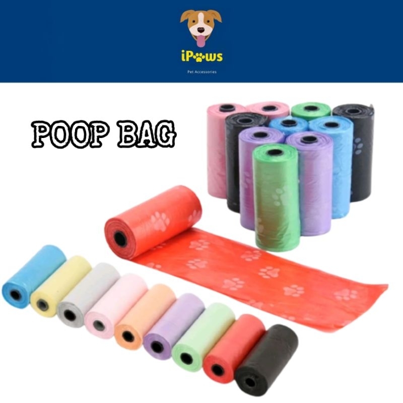 Jual POOP BAG ISI 15 - Kantong Sampah Untuk Kotoran Hewan Kucing Anjing ...