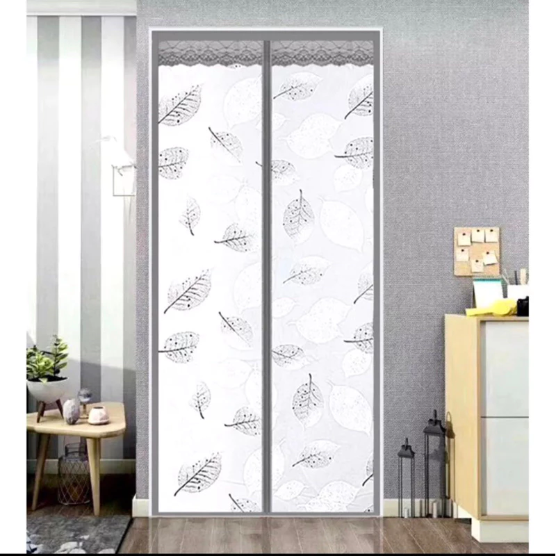 Tirai anti nyamuk PVC MODEL TEMPEL utk Kamar AC TERMASUK PEREKAT | Rp84.500