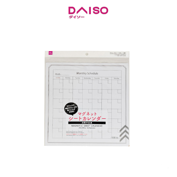 Jual Daiso sheet Calendar 32cm x 32cm Shopee Indonesia