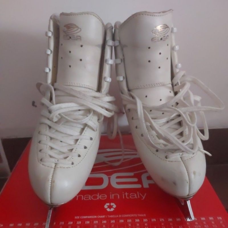 Jual Edea Chorus Ice Skating Boots with Blades Shopee Indonesia