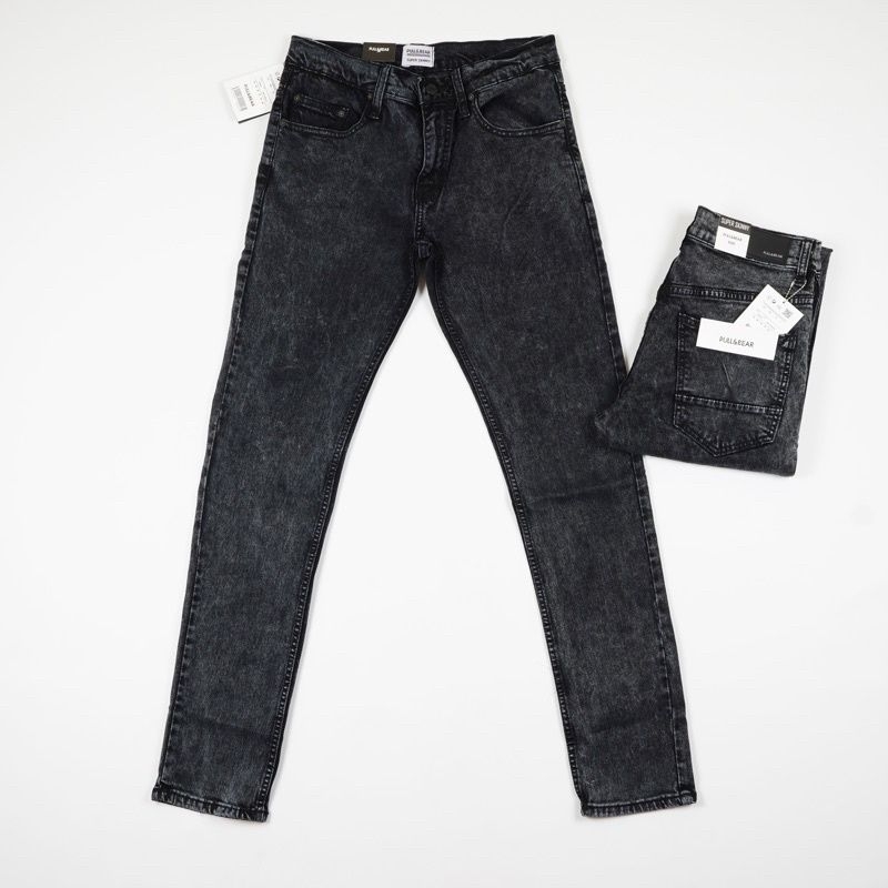 CeLana Jeans Denim Pull&Bear Impor Bahan MeLar Strech 29-34
