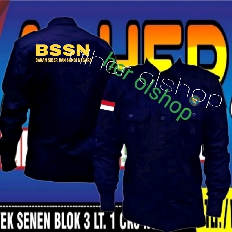 Jual Big Size Kemeja Bssn Baju Bssn Seragam Bssn Pdh Bssn Pdl Bssn