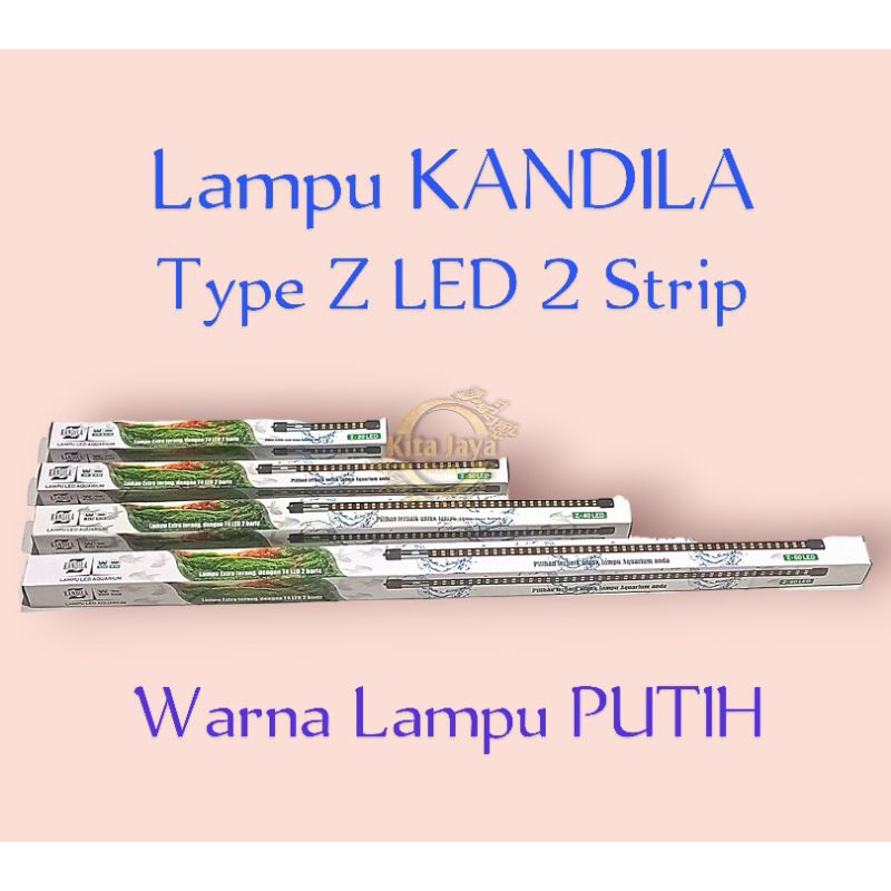 Jual Lampu Aquarium KANDILA Type Z LED 2 Baris (PUTIH - BIRU) | Shopee ...